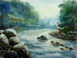 Nature painting of Nepal