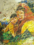  Abstract painting of nepal