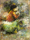 Abstract painting of nepal